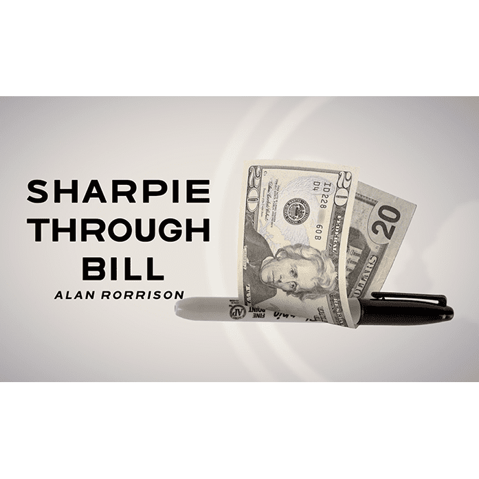 Sharpie Through Bill by Alan Rorrison and SansMinds - DVD