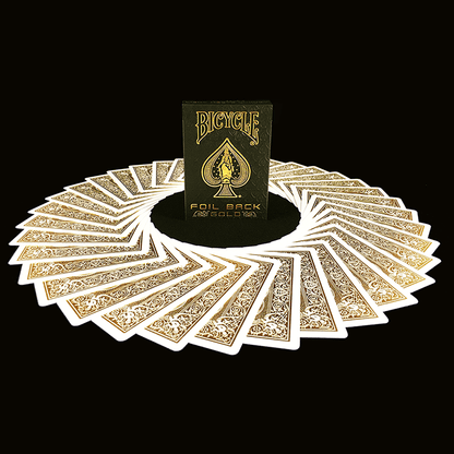 Bicycle MetalLuxe Gold Playing Cards Limited Edition by JOKARTE