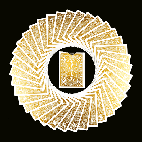 Bicycle MetalLuxe Gold Playing Cards Limited Edition by JOKARTE