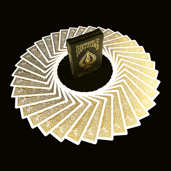 Bicycle MetalLuxe Gold Playing Cards Limited Edition by JOKARTE