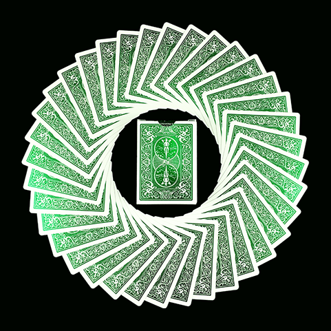 Bicycle MetalLuxe Emerald Playing Cards Limited Edition by JOKARTE