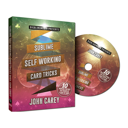 Sublime Self Working Card Tricks by John Carey - DVD