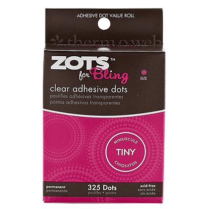 Sticky Dots Tiny (1/8 inch Diameter) Roll of 325