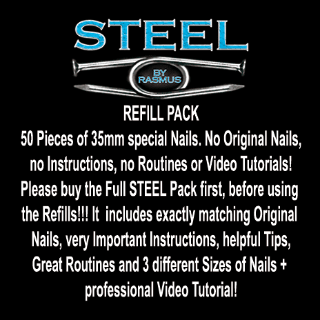 STEEL Refill Nails 50 ct. (35mm) by Rasmus - Trick