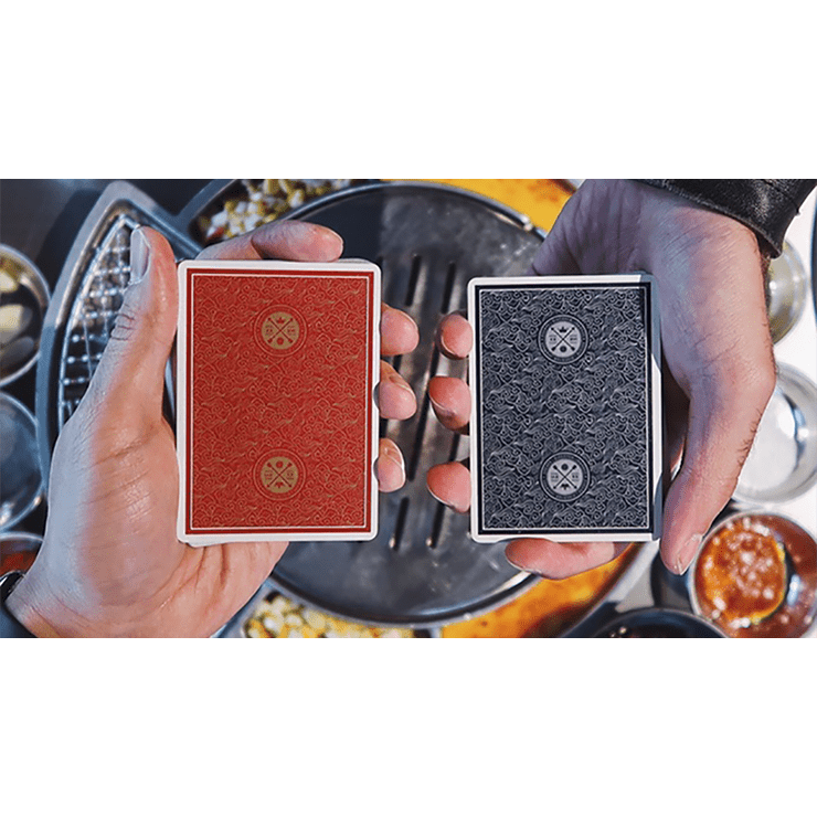 Visa Red Playing Cards by Patrick Kun and Alex Pandrea