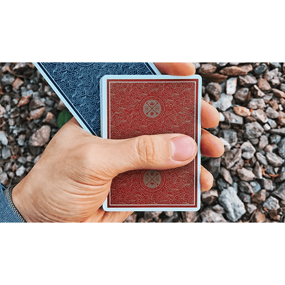 Visa Red Playing Cards by Patrick Kun and Alex Pandrea