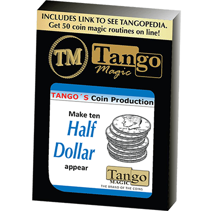 Tango Coin Production - Half Dollar D0186 (Gimmicks and Online Instructions) by Tango - Trick