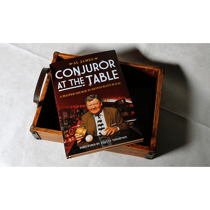 Conjuror at the Table by Al James - Book