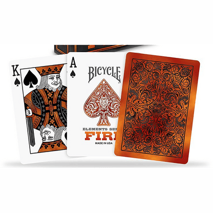 Bicycle Fire Playing Cards