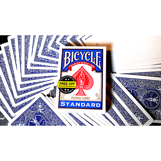 Bicycle Standard Blue Poker Cards (New Box)