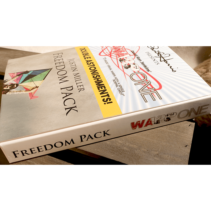 Paul Harris Presents Warp One/Freedom Pack Double Astonishments by Justin Miller & David Jenkins - Trick