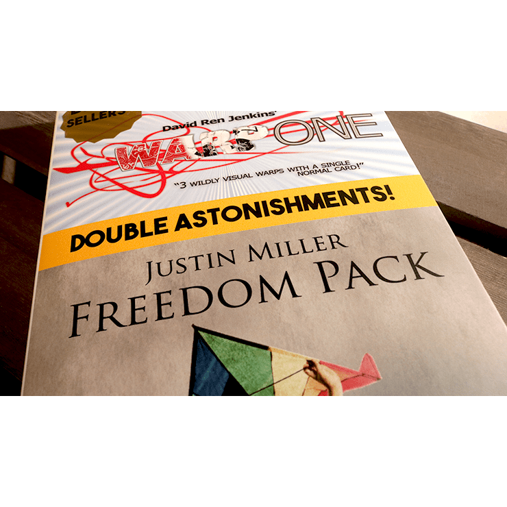 Paul Harris Presents Warp One/Freedom Pack Double Astonishments by Justin Miller & David Jenkins - Trick