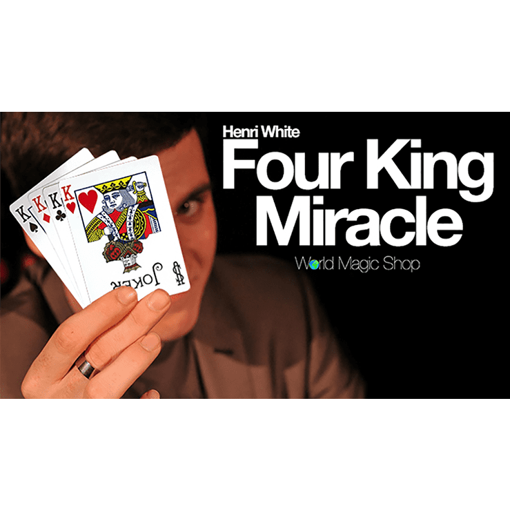 Four King Miracle (Gimmick and Online Instructions) by Henri White - Trick