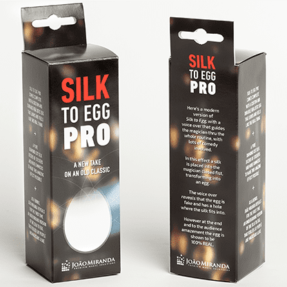 Silk to Egg PRO (White) by João Miranda - Trick