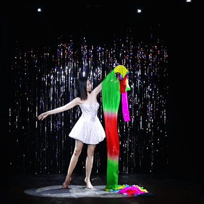 Rainbow Silk Fountain Streamer by Yan Yan Ma and Magiclism - Trick