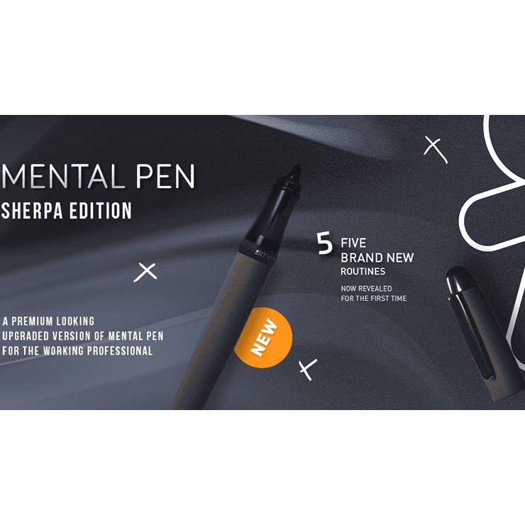 Mental Pen Sherpa Limited Edition by João Miranda and Gustavo Sereno - Trick