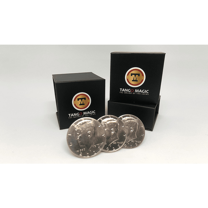 Triple TUC Half Dollar (D0183) Gimmicks and Online Instructions by Tango - Trick