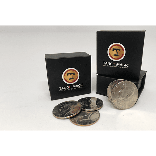 Perfect Shell Coin Set Half Dollar (Shell and 4 Coins D0201) by Tango Magic - Trick