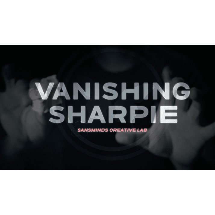 Vanishing Sharpie (DVD and Gimmicks) by SansMinds Creative Lab - DVD