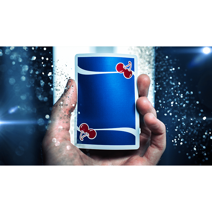 Cherry Casino Playing Cards (Tahoe Blue) by Pure Imagination Projects