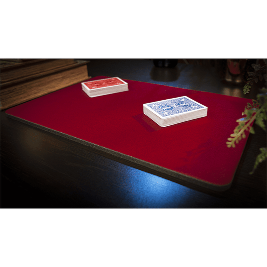 Deluxe Close-Up Pad 11X16 (Red) by Murphy's Magic Supplies - Trick