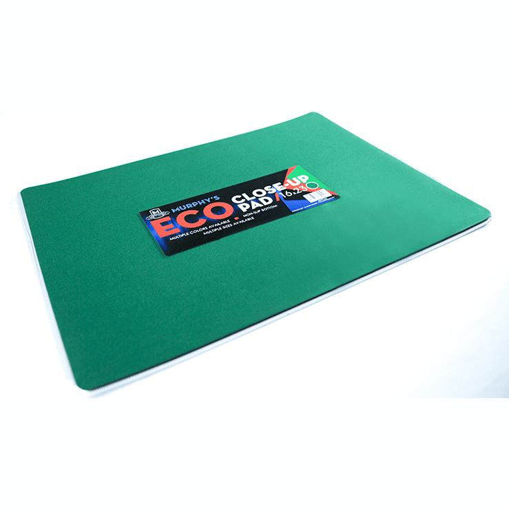 Economy Close-Up Pad 16X23 (Green) by Murphy's Magic Supplies - Trick
