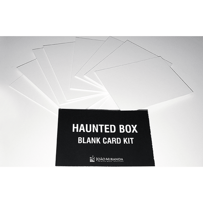 Blank Card Kit for Haunted Box by João Miranda - Trick