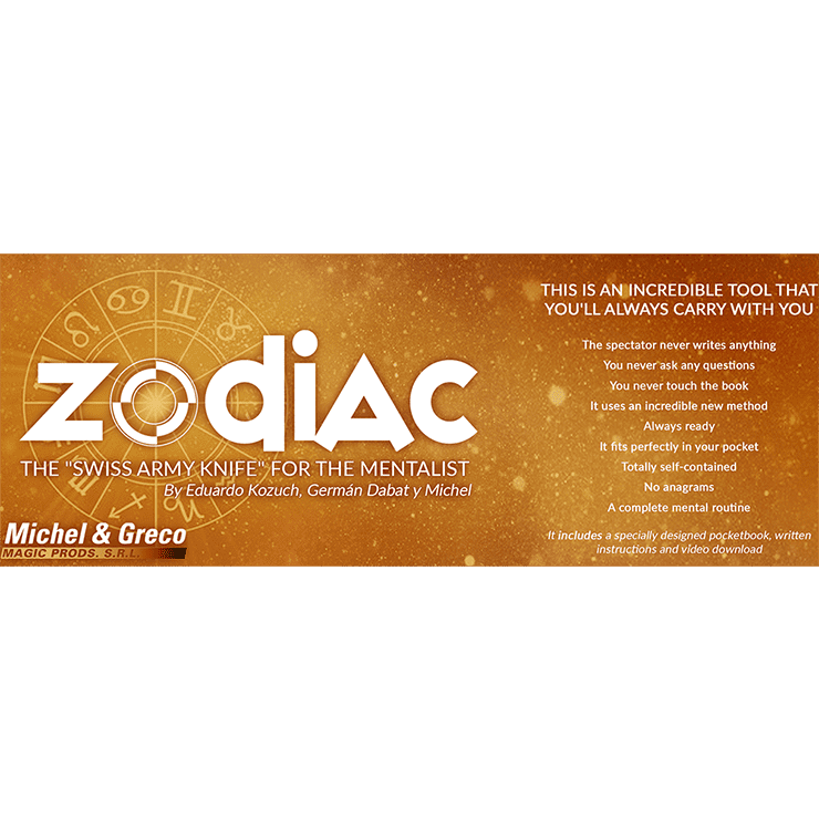 The Zodiac (Gimmicks and Online Instructions) by Vernet - Trick