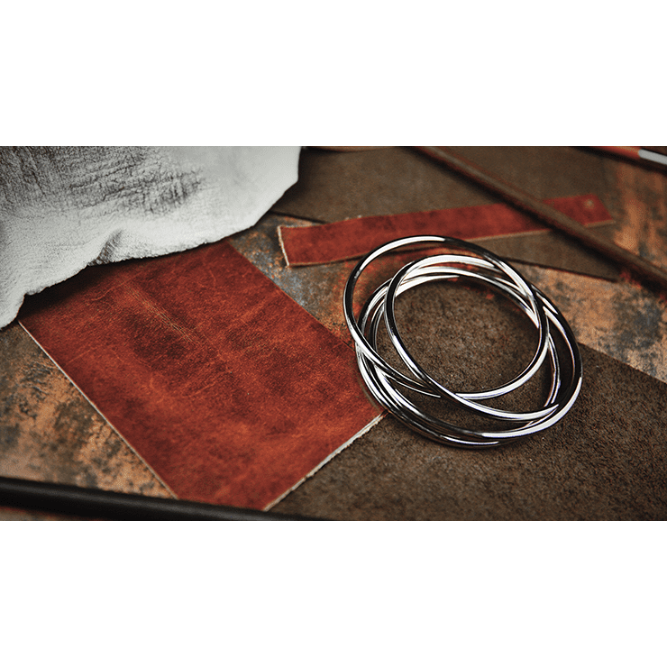 4" Linking Rings (Chrome) by TCC - Trick