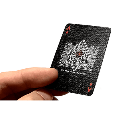 Mini Agenda Playing Cards (Black)