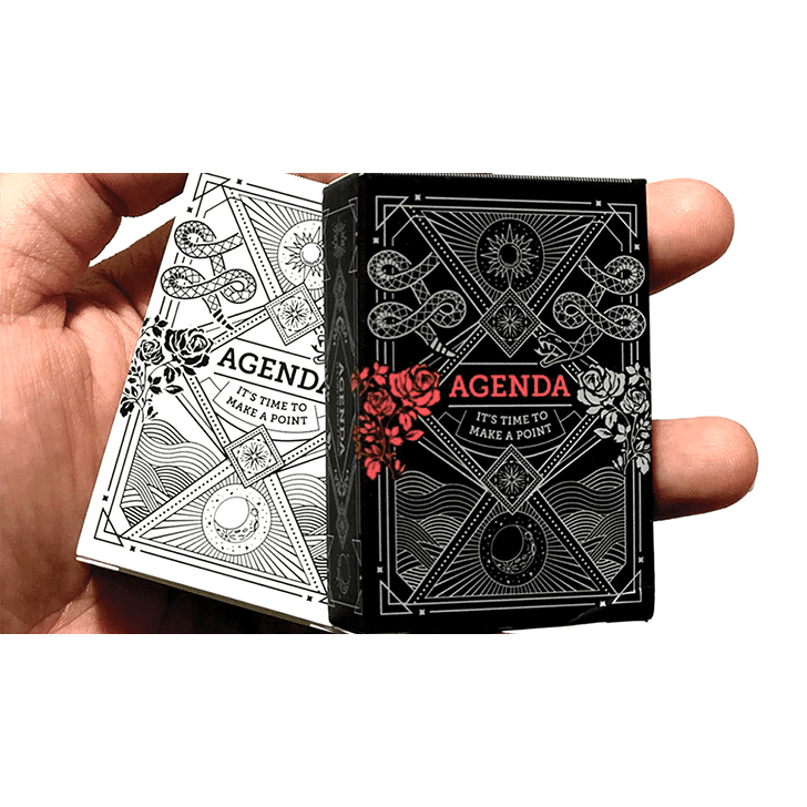 Mini Agenda Playing Cards (White)