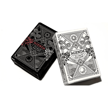 Mini Agenda Playing Cards (White)