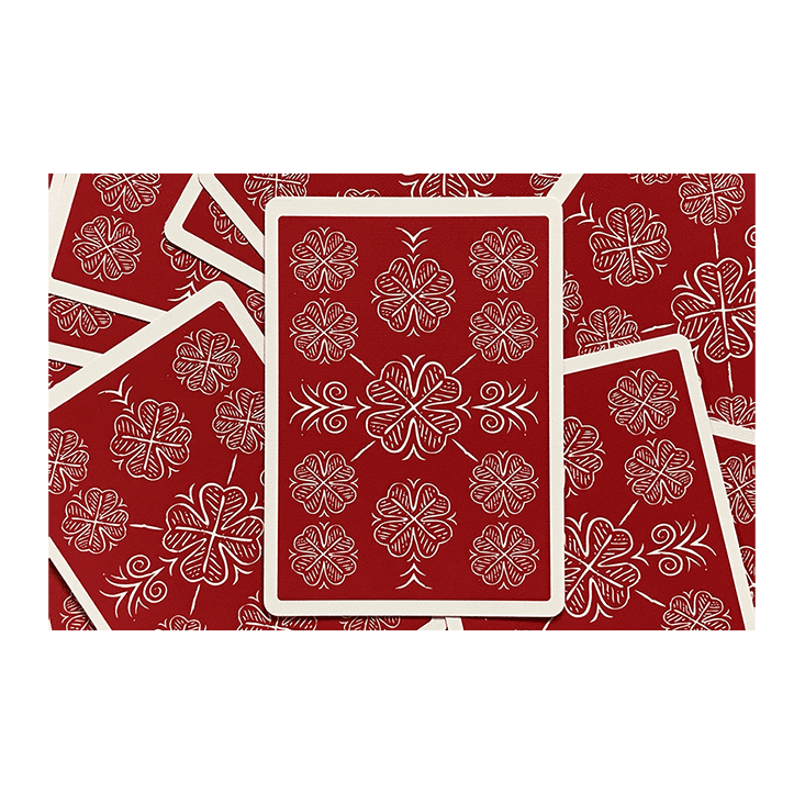 Choice Cloverback (Red) Playing Cards