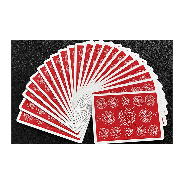 Choice Cloverback (Red) Playing Cards