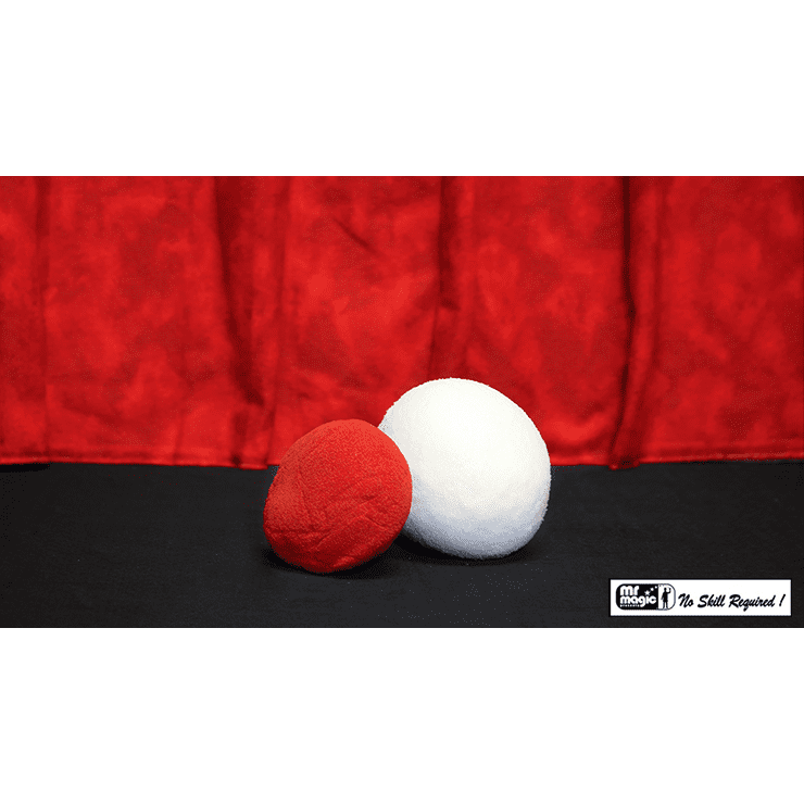 Ball to Dice (Red/White) by Mr. Magic - Trick