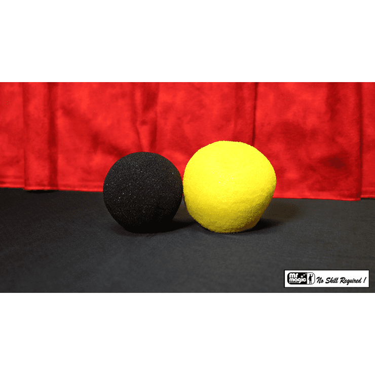 Ball To Dice (Yellow/Black) by Mr. Magic - Trick