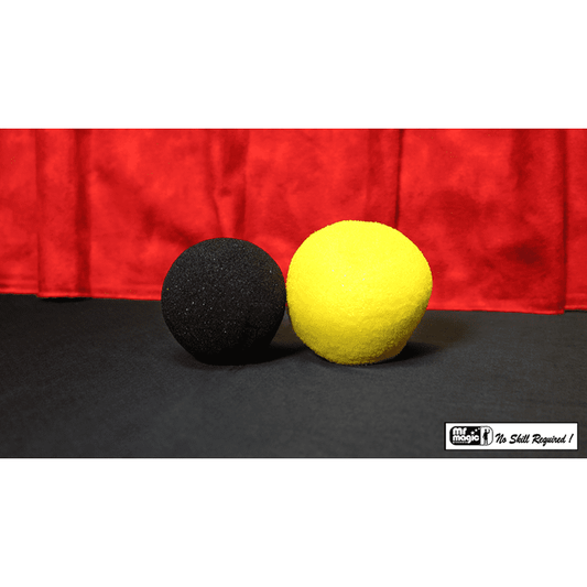 Ball To Dice (Yellow/Black) by Mr. Magic - Trick
