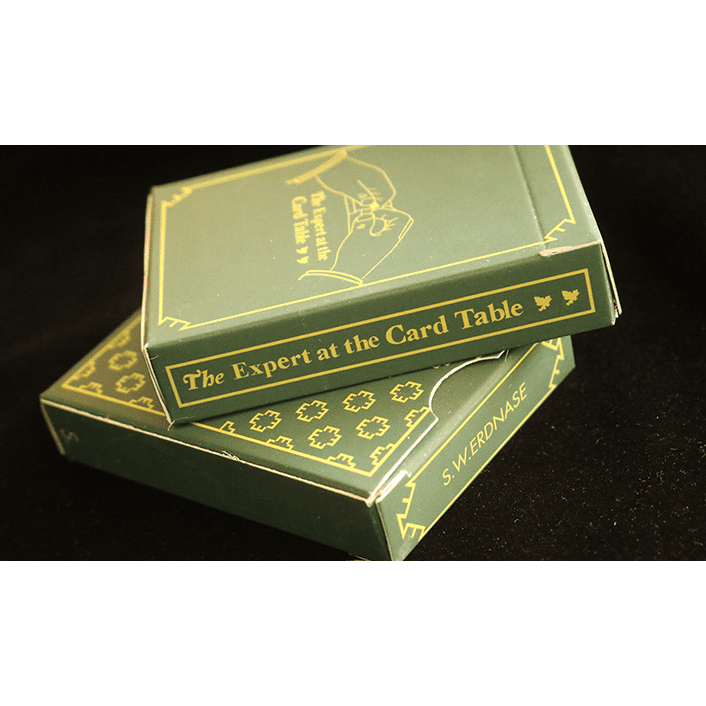 Limited Edition The Expert at the Card Table (Green) Playing Cards