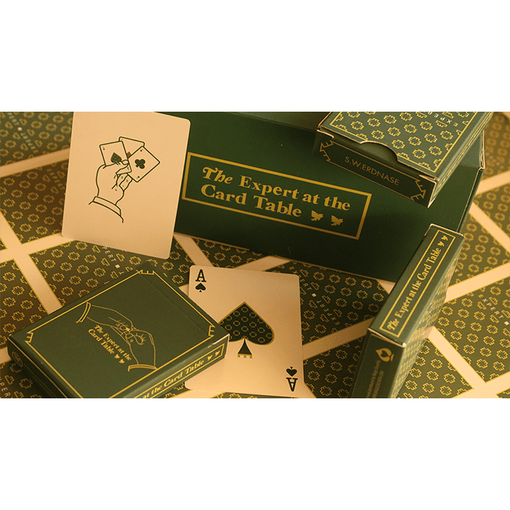 Limited Edition The Expert at the Card Table (Green) Playing Cards