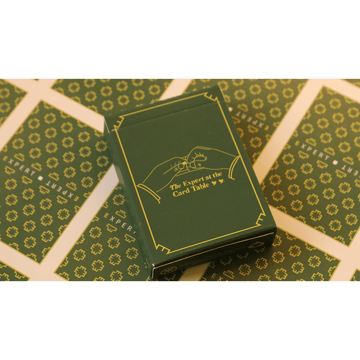 Limited Edition The Expert at the Card Table (Green) Playing Cards