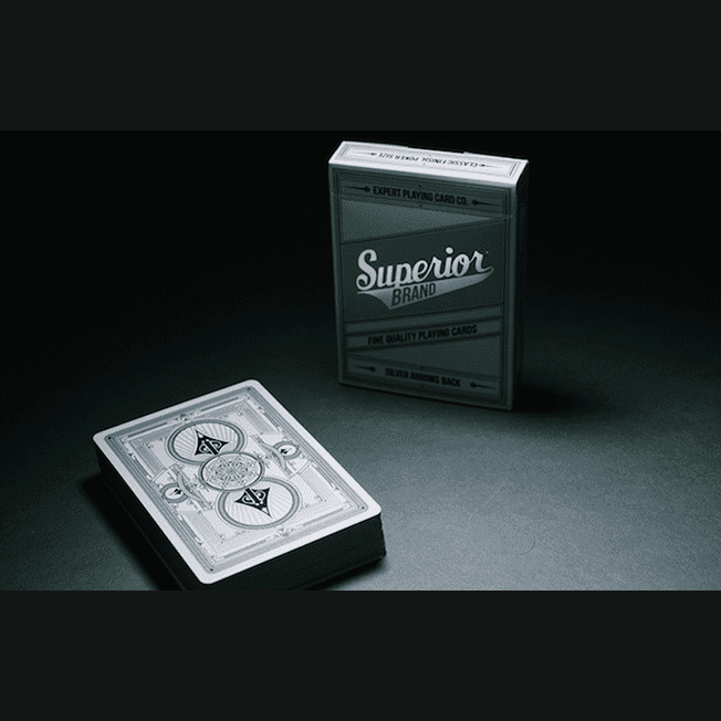 Superior Silver Arrow Playing Cards by Expert Playing Card Co