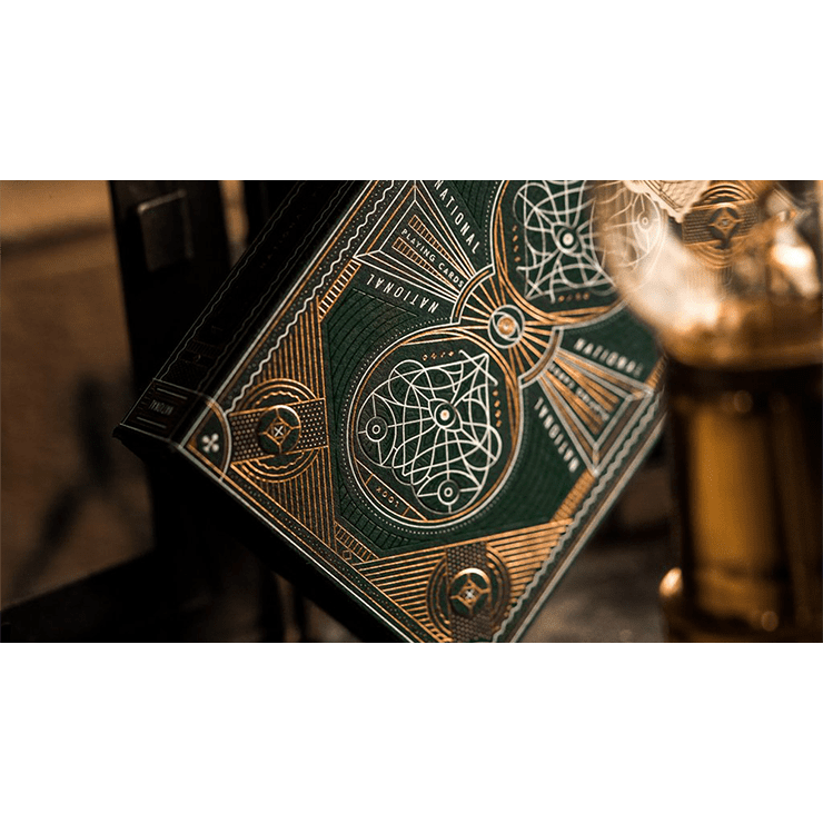 Green National Playing Cards by theory11