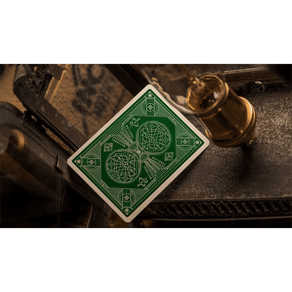 Green National Playing Cards by theory11