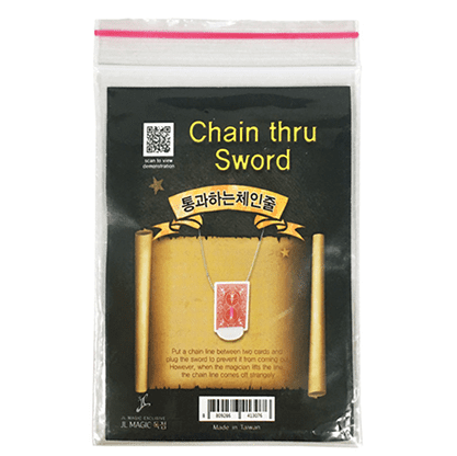 Chain Thru Sword by JL Magic - Trick