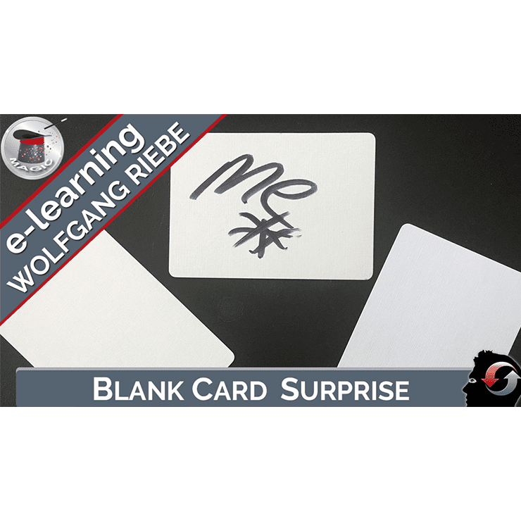 Blank Card Surprise by Wolfgang Riebe video DOWNLOAD