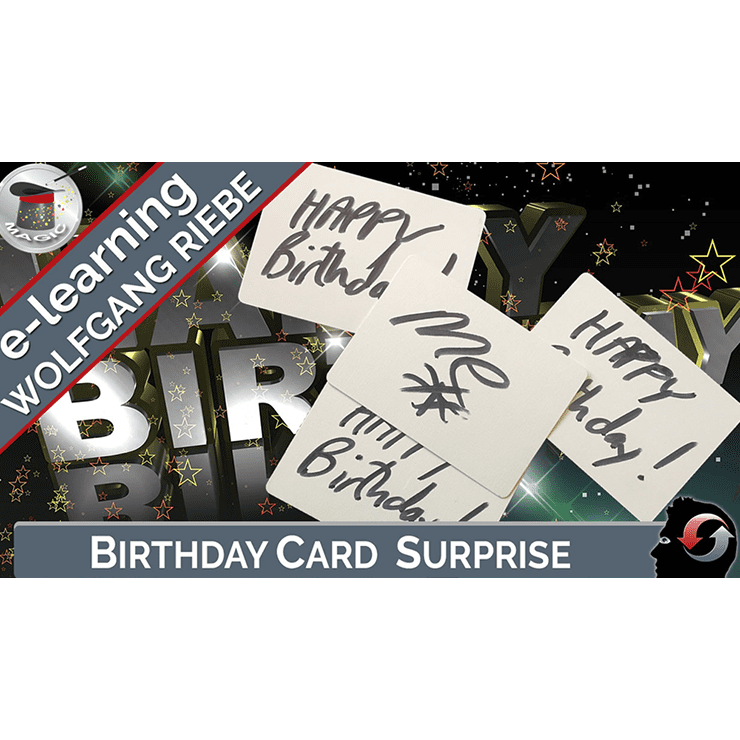 Birthday Card Surprise by Wolfgang Riebe video DOWNLOAD