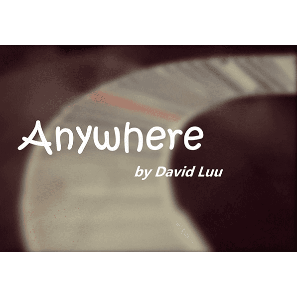 Anywhere by David Luu video DOWNLOAD