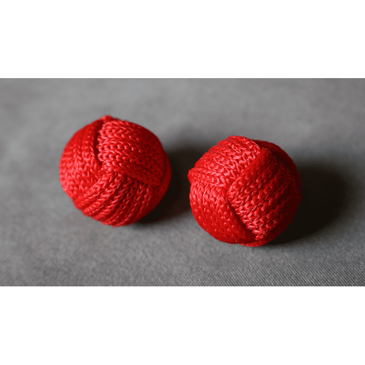 Monkey Fist Chop Cup Balls (1 Regular and 1 Magnetic) by Leo Smetsters - Trick