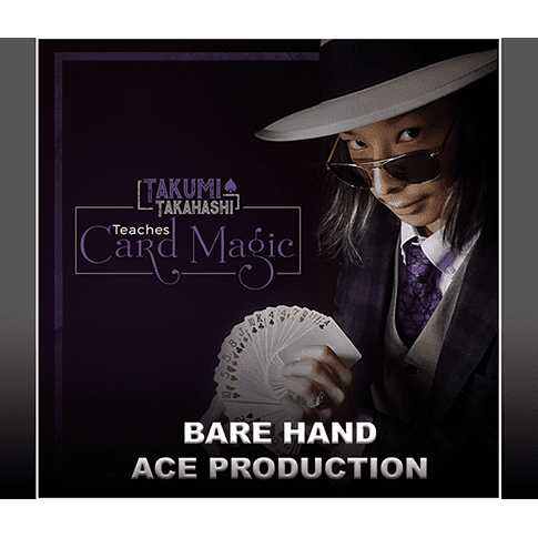 Takumi Takahashi Teaches Card Magic - Bare Hand Aces Production video DOWNLOAD