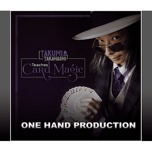 Takumi Takahashi Teaches Card Magic - One Hand Production video DOWNLOAD